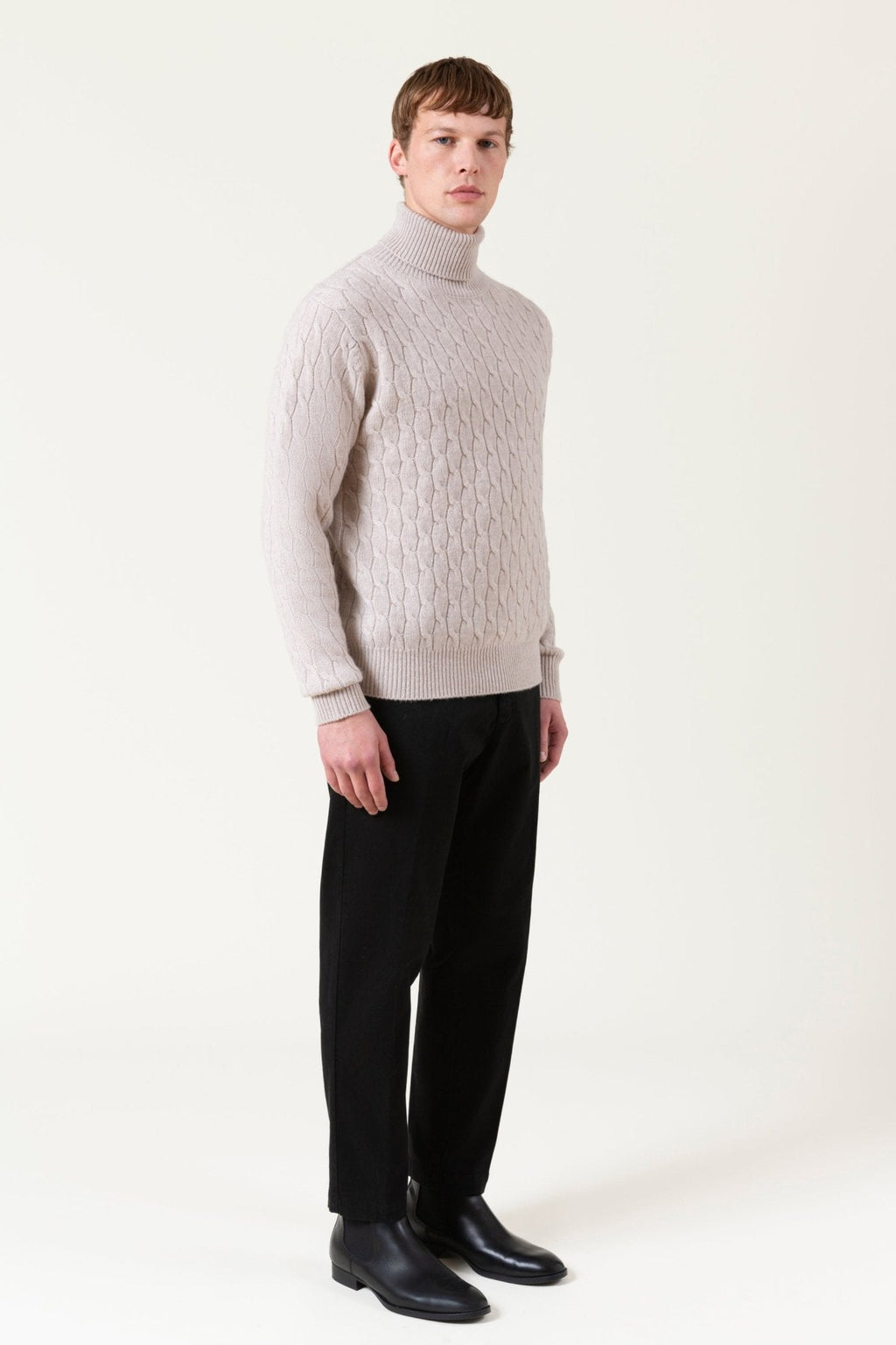 Maglia Dolcevita Curtis Lana E Cashmere