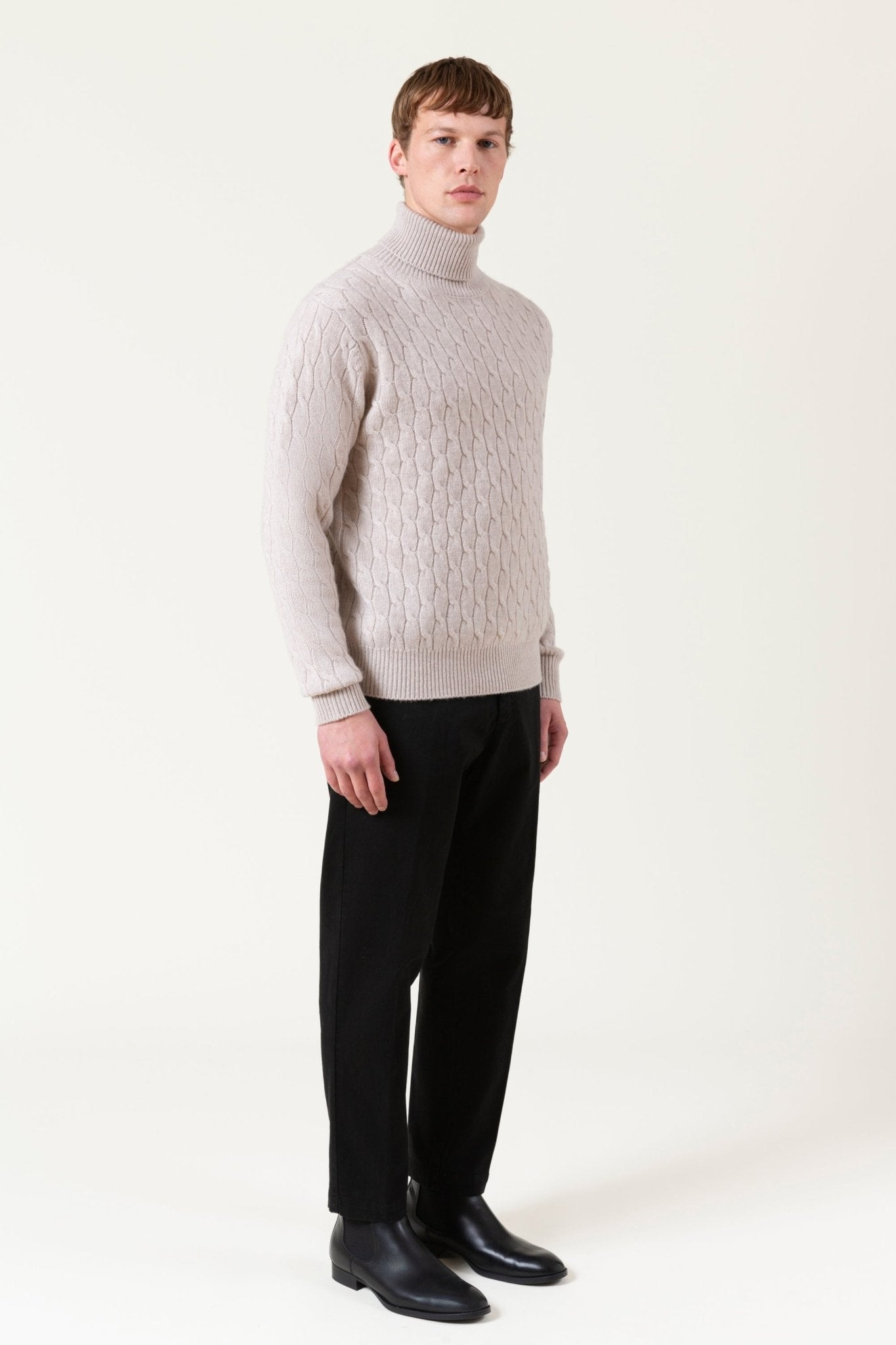 Maglia Dolcevita Curtis Lana E Cashmere