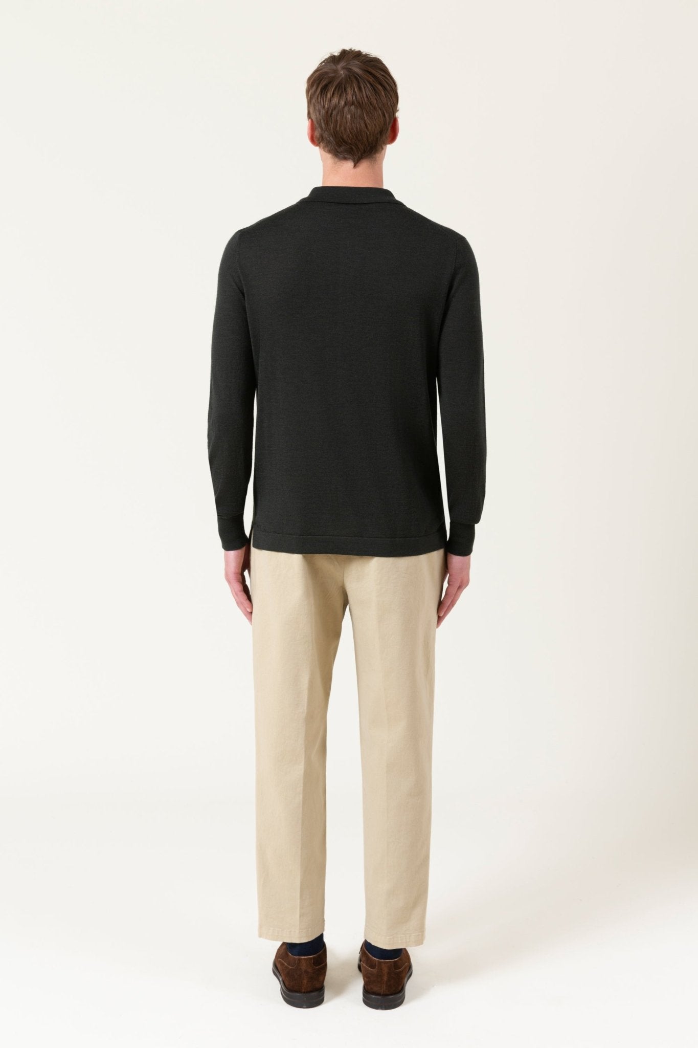 Cardigan Freeman In Lana Merino