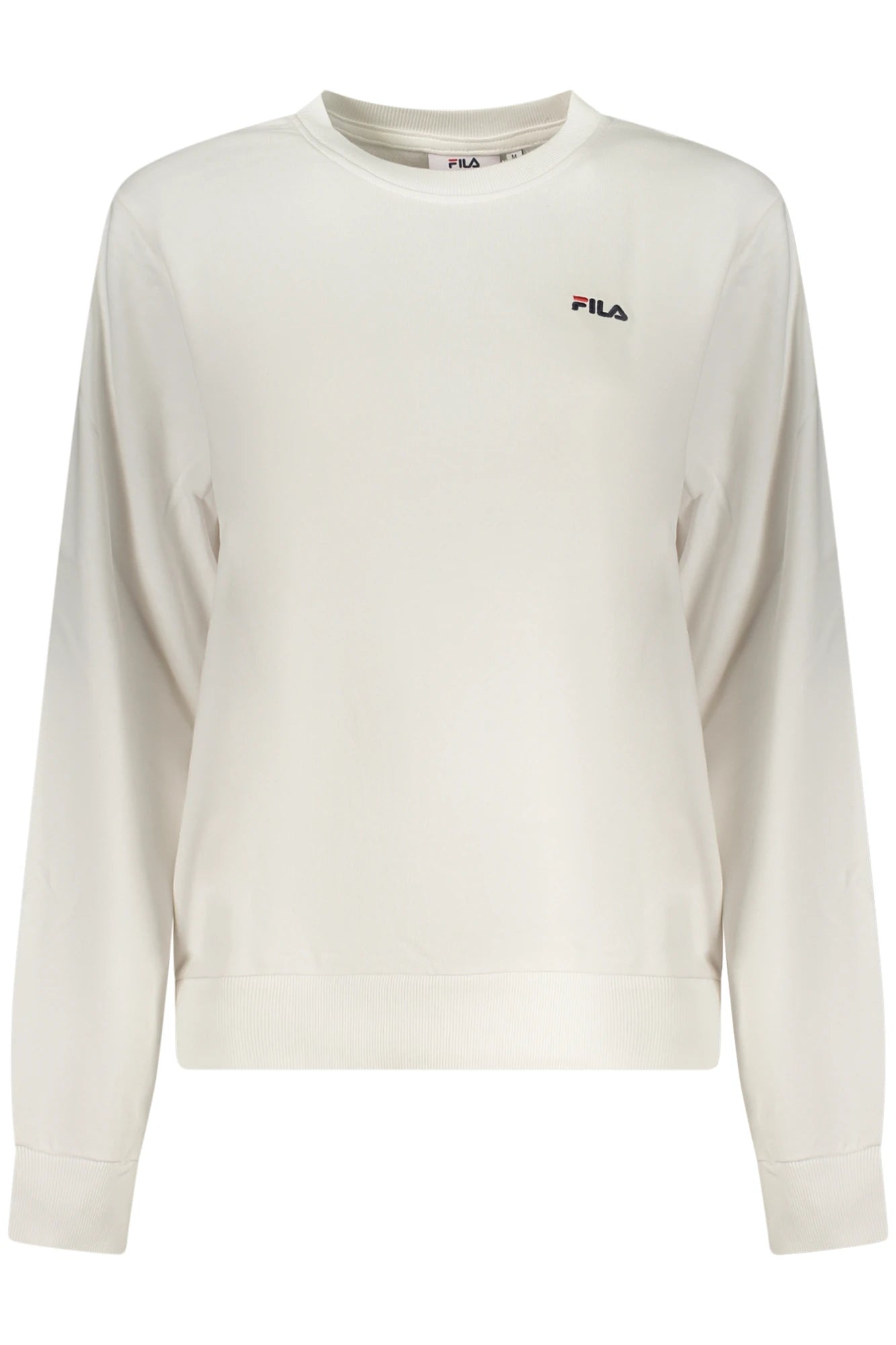 FILA WOMEN&#39;S WHITE ZIP-UP SWEATSHIRT