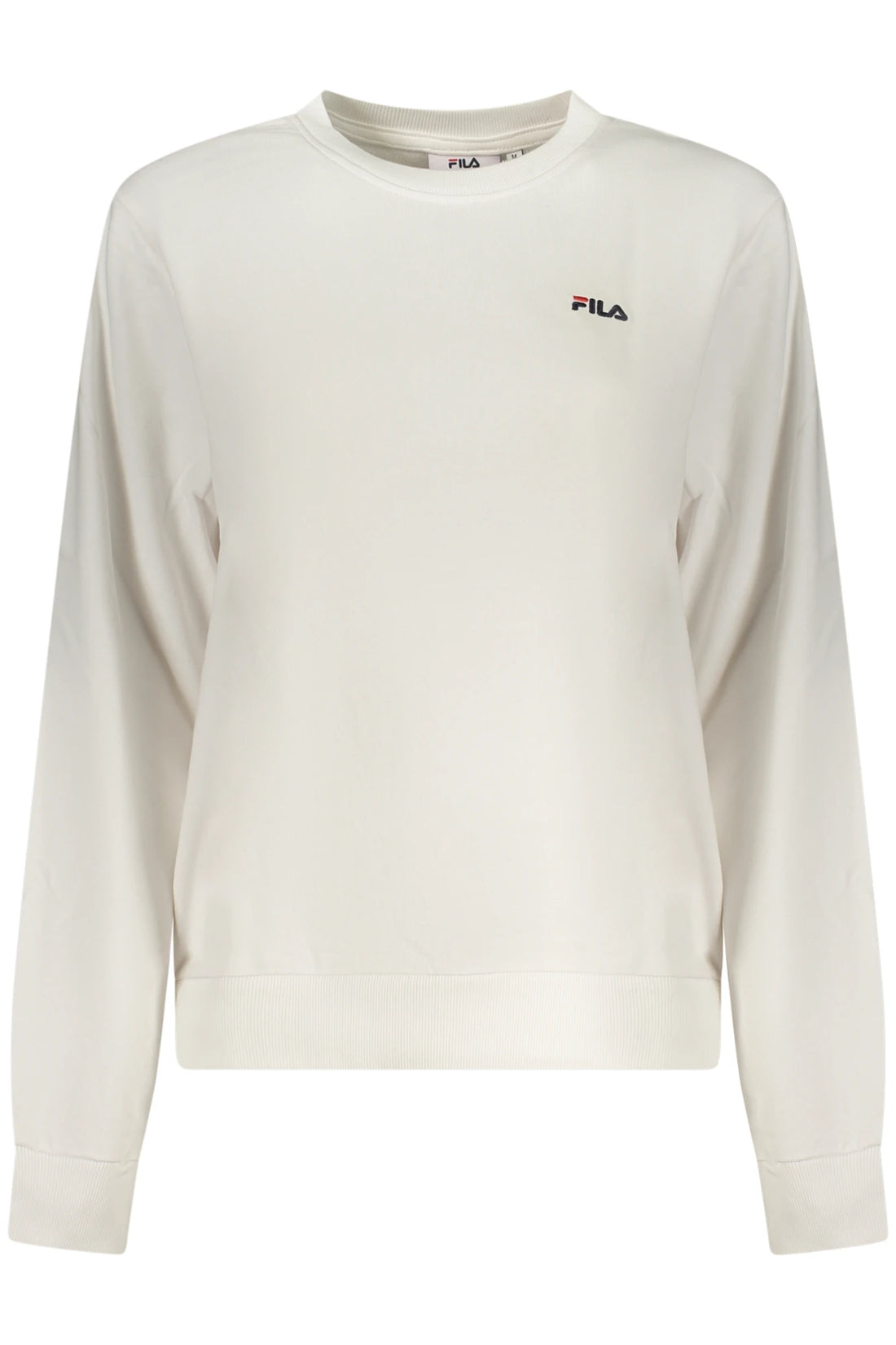 FILA WOMEN&#39;S WHITE ZIP-UP SWEATSHIRT