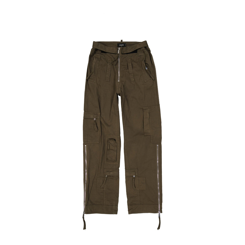 Dsquared2 Cotton Cargo Pants - MEN CLOTHING - DSQUARED2 - Tluxy New