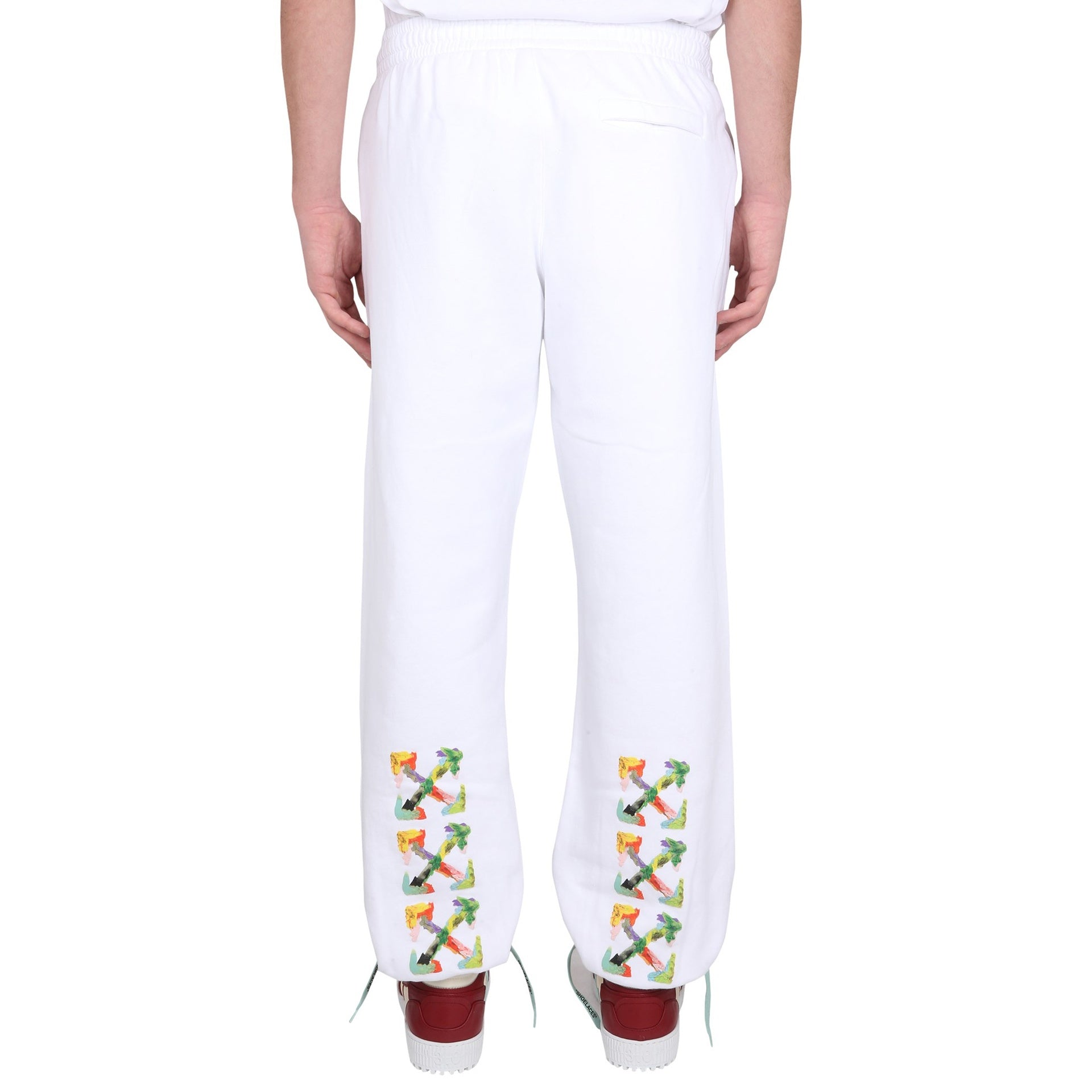 Off-White Cotton Logo Sweatpants – Siebentaschen