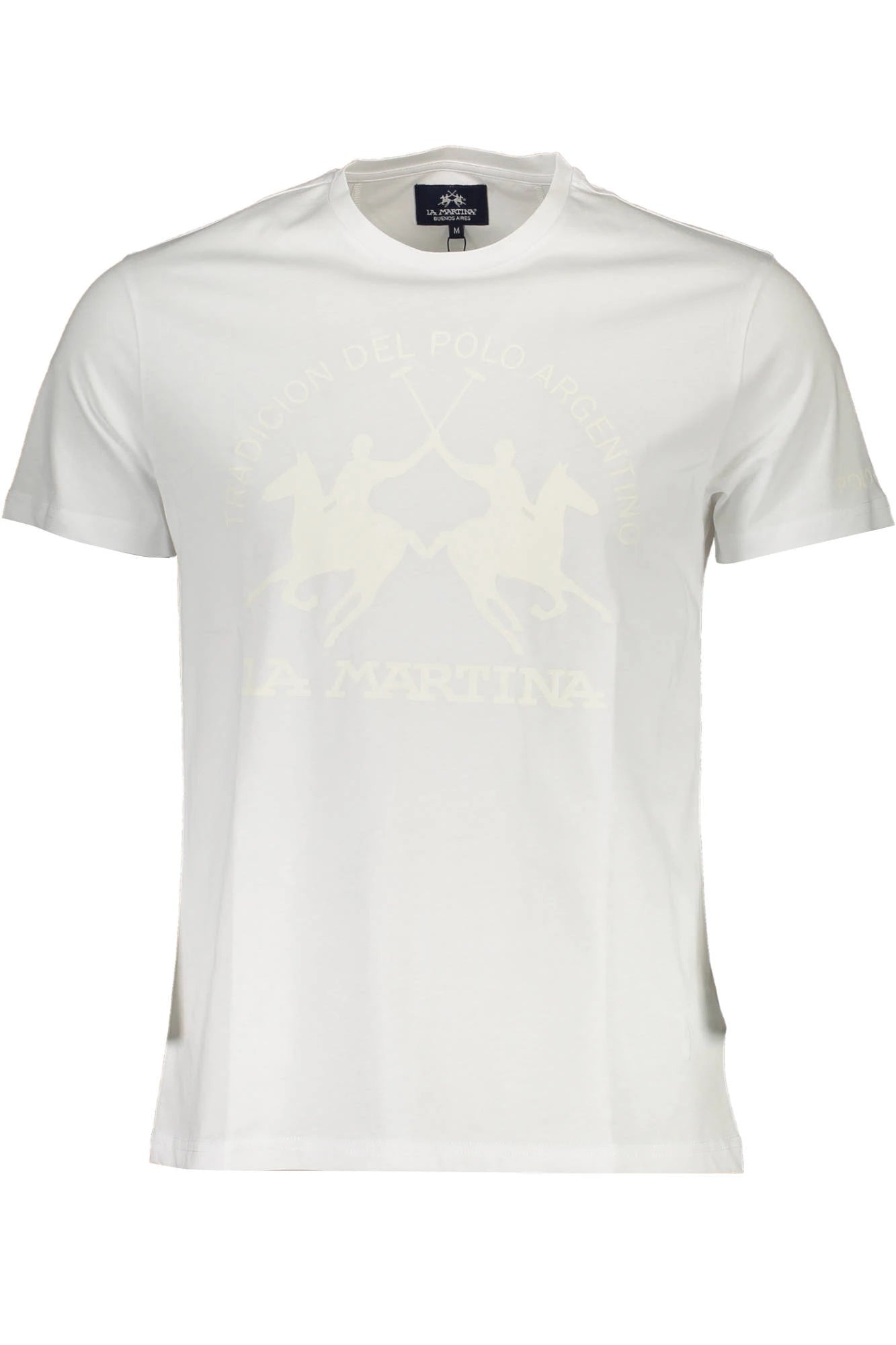 LA MARTINA MEN&#39;S SHORT SLEEVE T-SHIRT WHITE