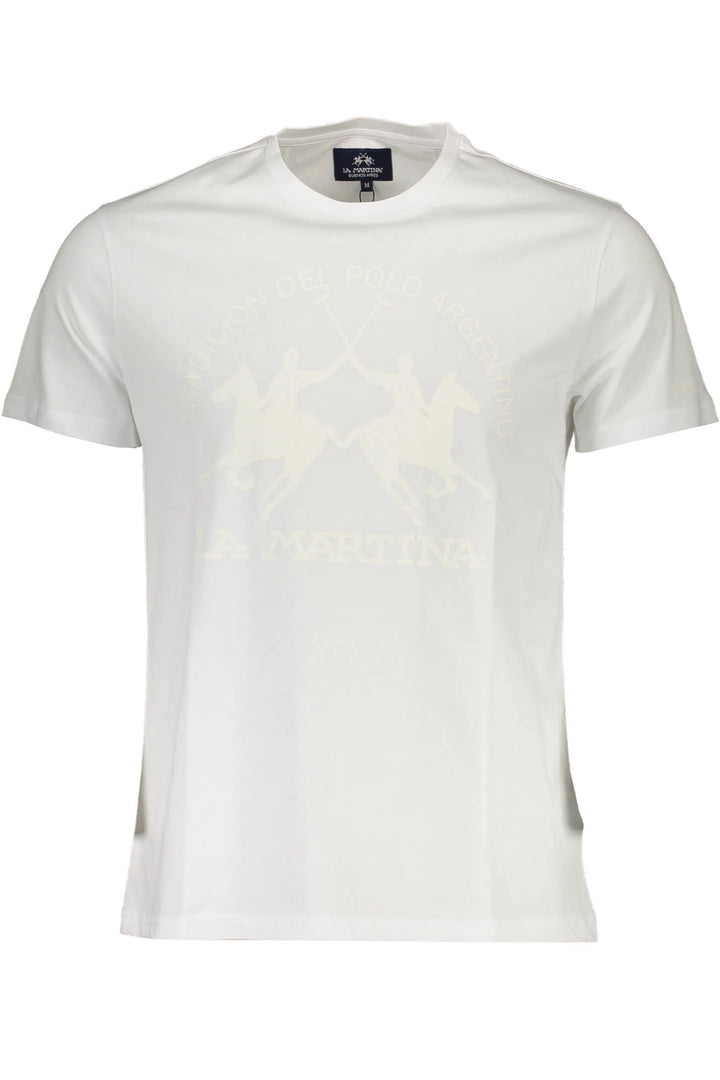 LA MARTINA MEN&#39;S SHORT SLEEVE T-SHIRT WHITE