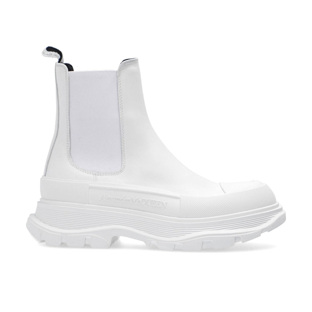 Alexander Mcqueen Leather Chunky Sole Sneakers