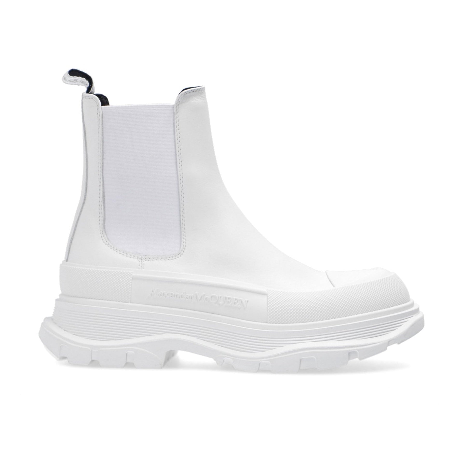 Alexander Mcqueen Leather Chunky Sole Sneakers