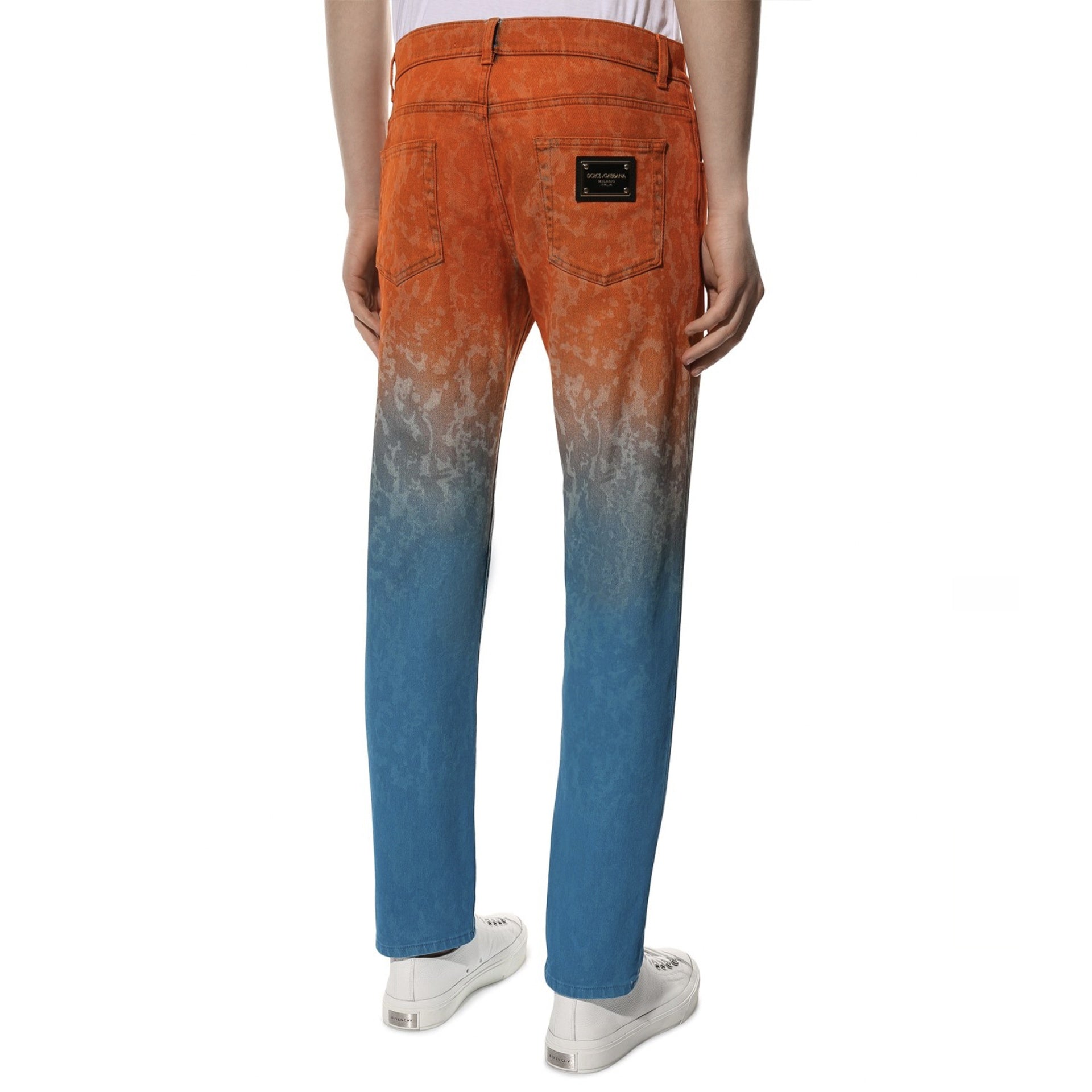 Dolce & Gabbana Cotton Denim Jeans - MEN CLOTHING - DOLCE & GABBANA - Tluxy New