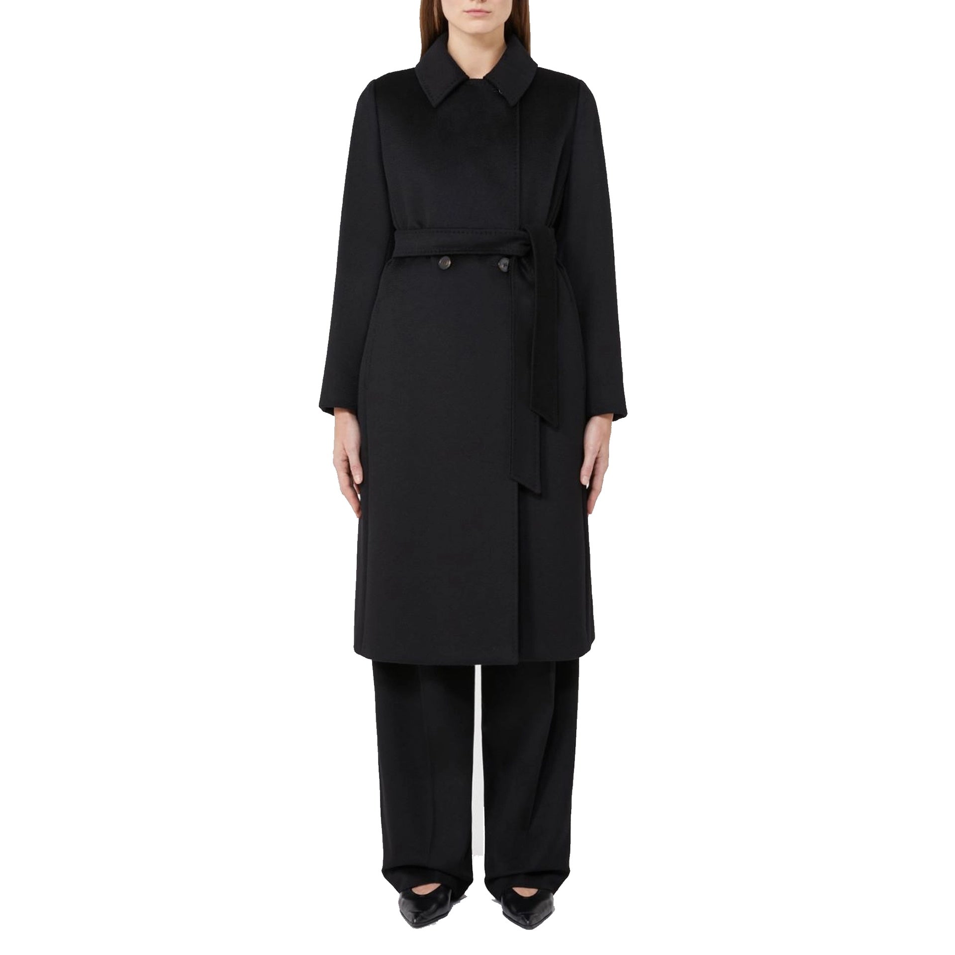 Max Mara Studio Bcollag Wool Coat