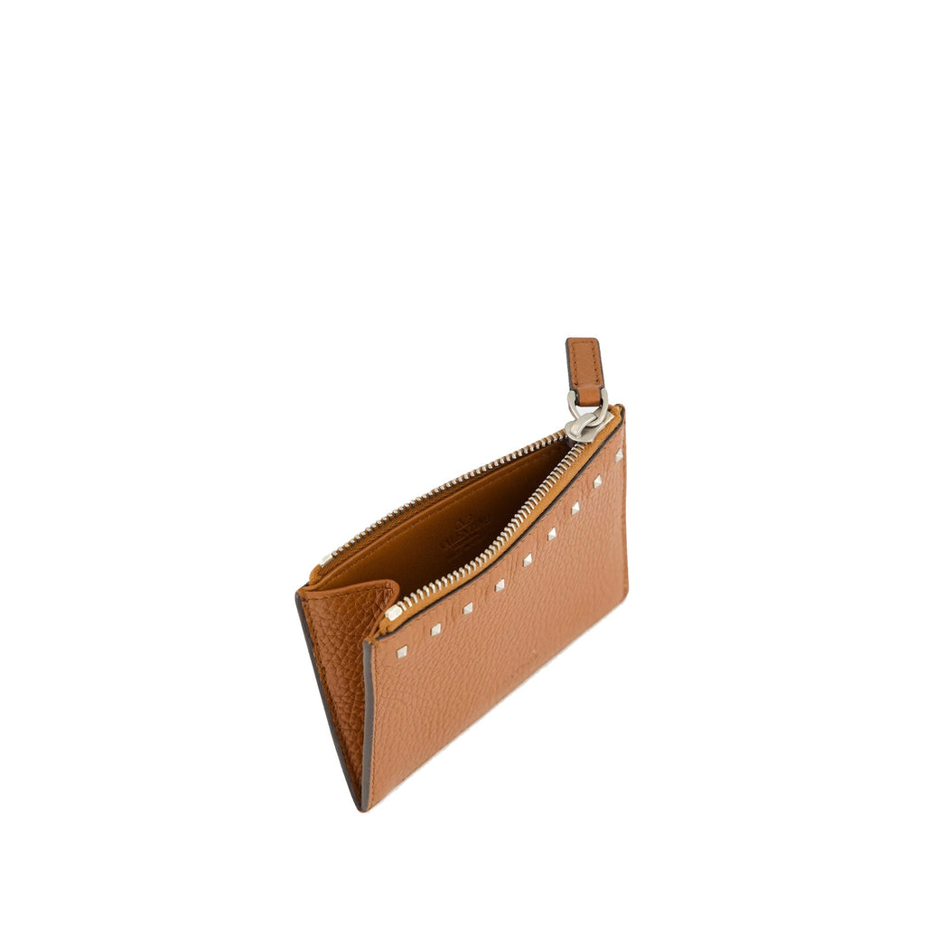 Valentino Garavani Leather Card Holder One size – Siebentaschen