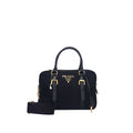 Prada Logo Nylon Top Hand Bag