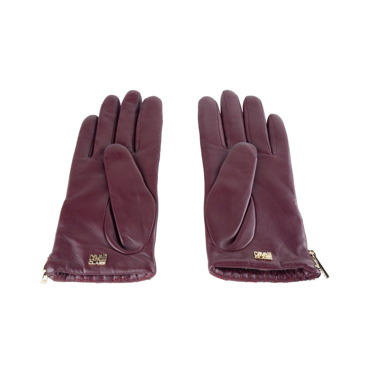Cavalli-Handschuhe, rot, Damen