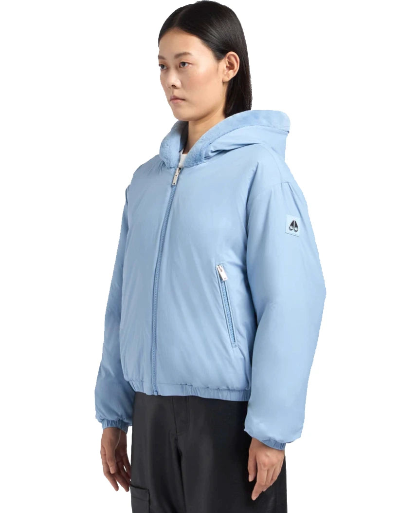 Moose knuckles Jackets Light Blue Woman