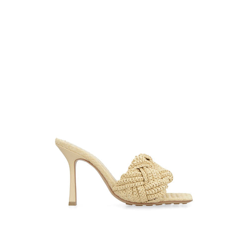 Bottega Veneta Lido Raffia Mules 39,5 – Siebentaschen