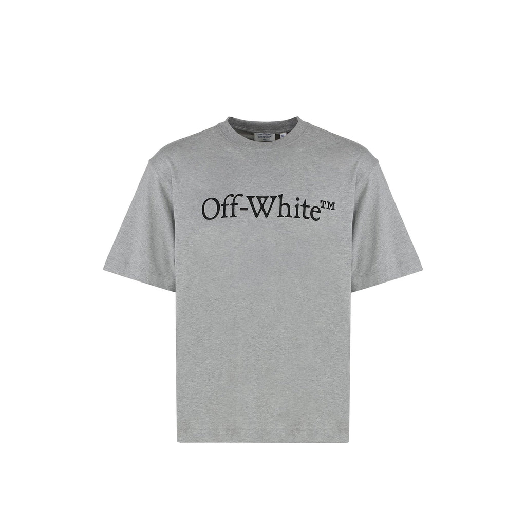 Off-White Cotton Crew-neck T-shirt