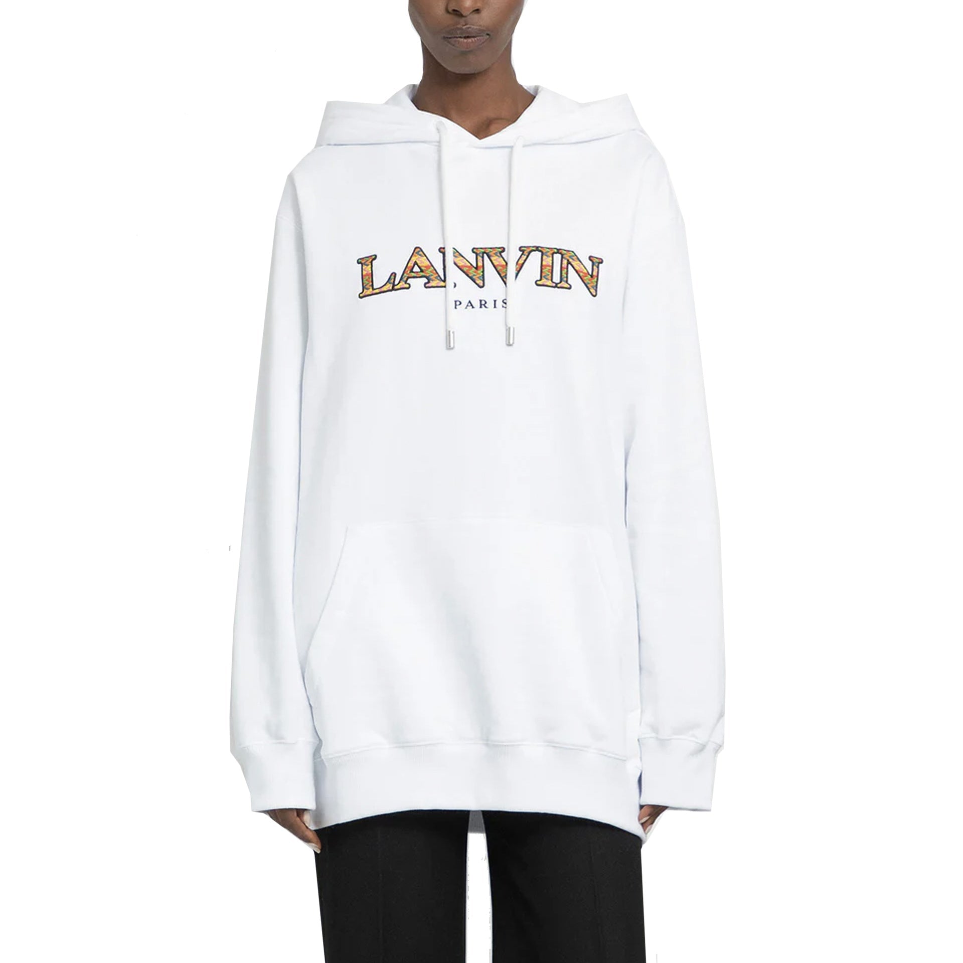 Lanvin Oversized Logo Hoodie Sweatshirt – Siebentaschen