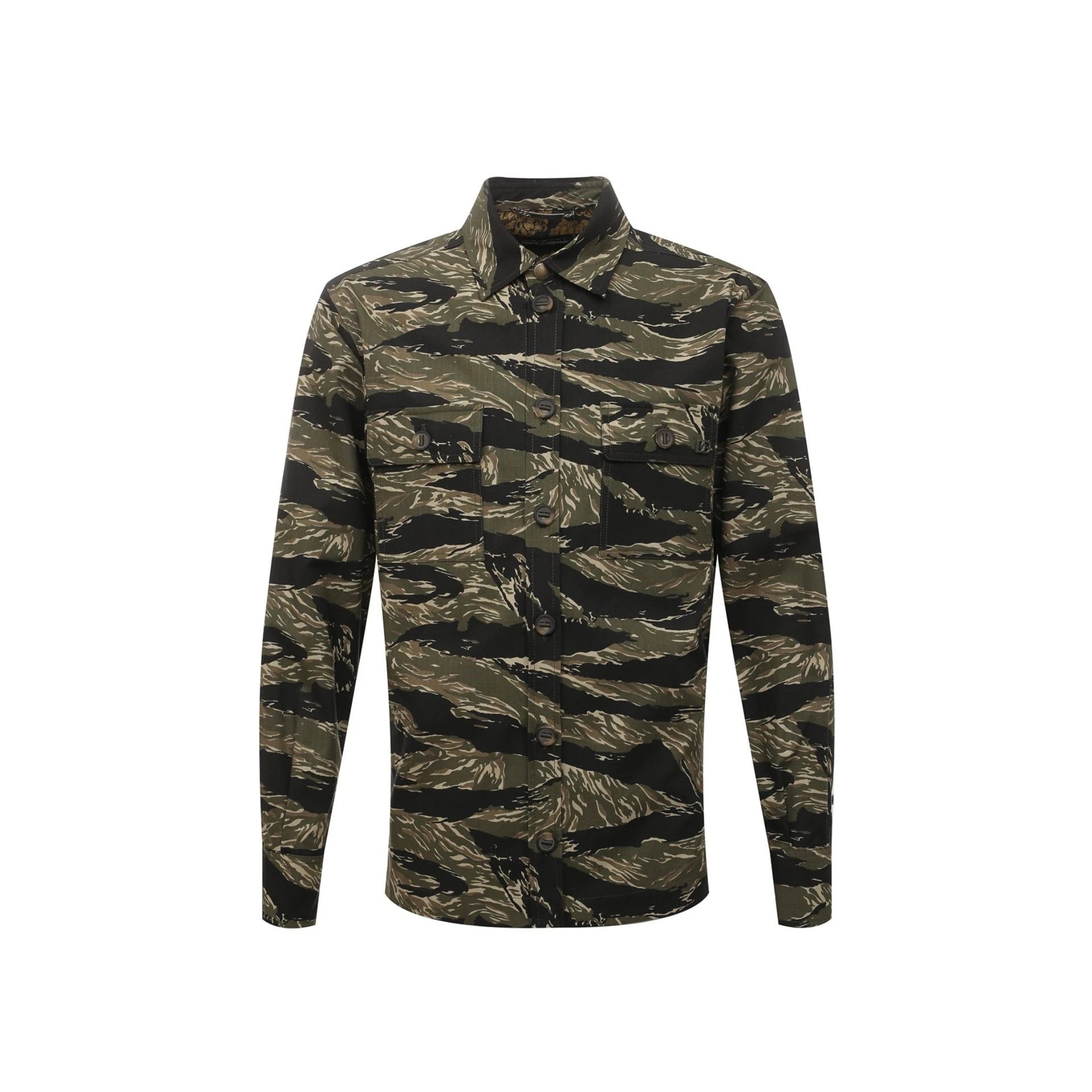 Dolce &amp; Gabbana Camouflage-Hemd