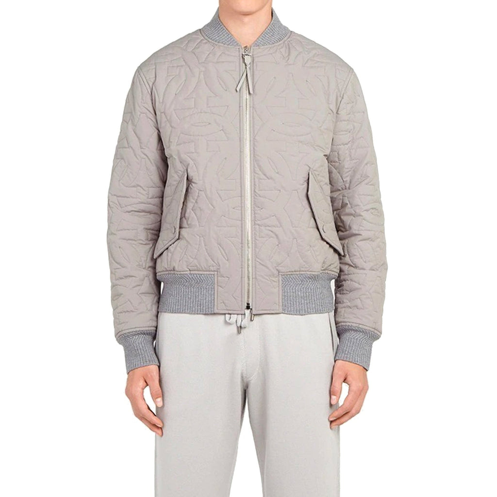 Salvatore Ferragamo Quilted Bomber Jacket