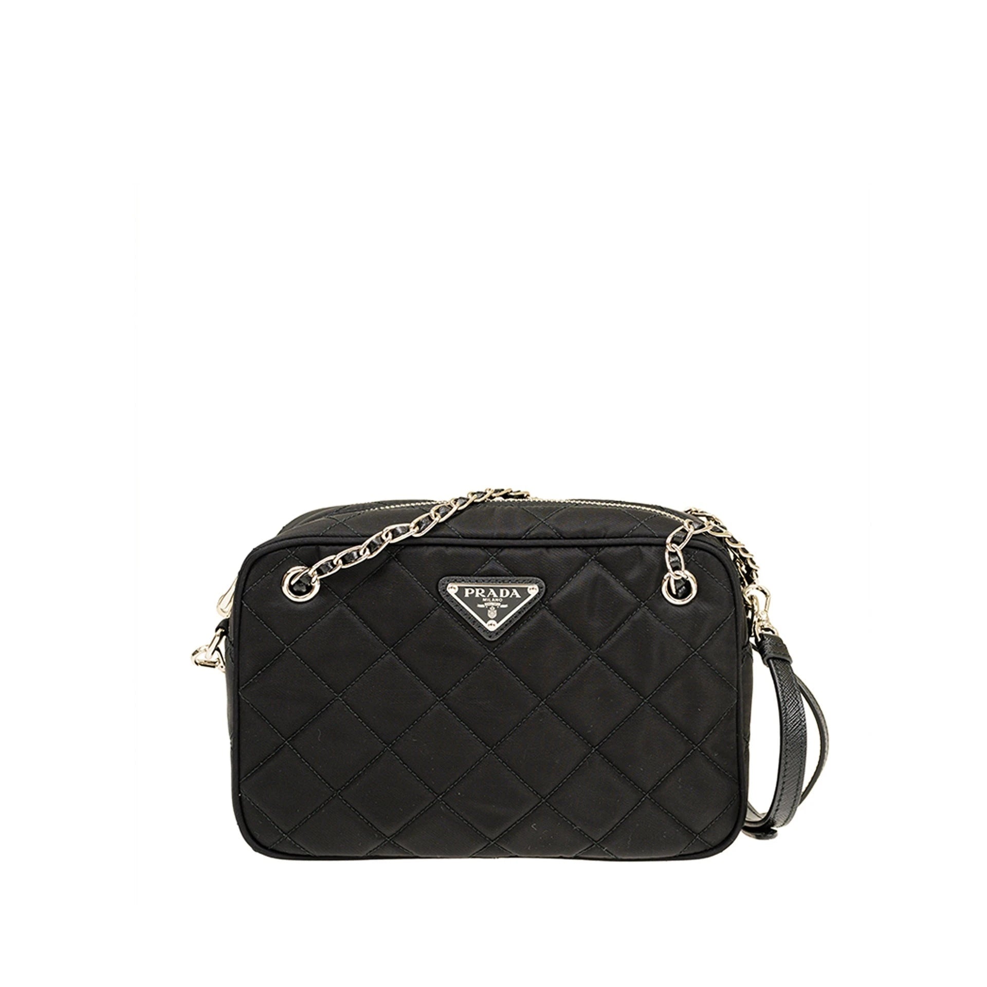 Prada Quilted Medium Crossbody Bag