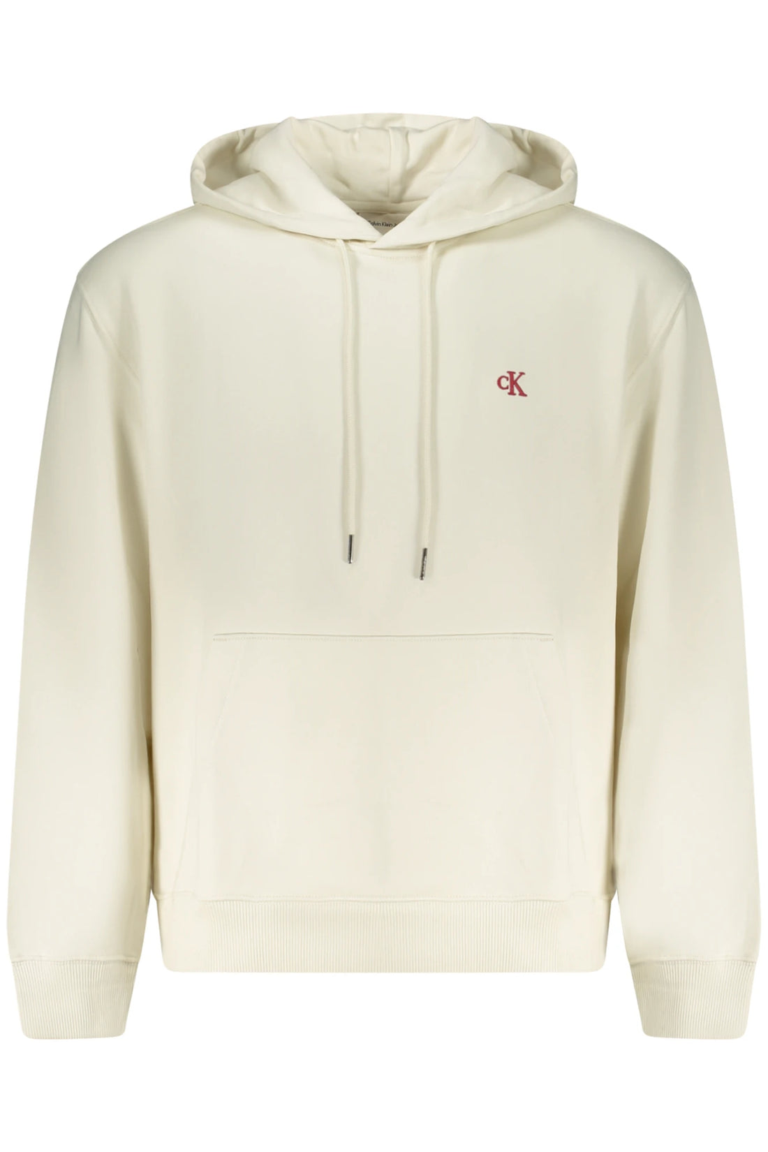 CALVIN KLEIN MEN&#39;S ZIP-UP SWEATSHIRT WHITE