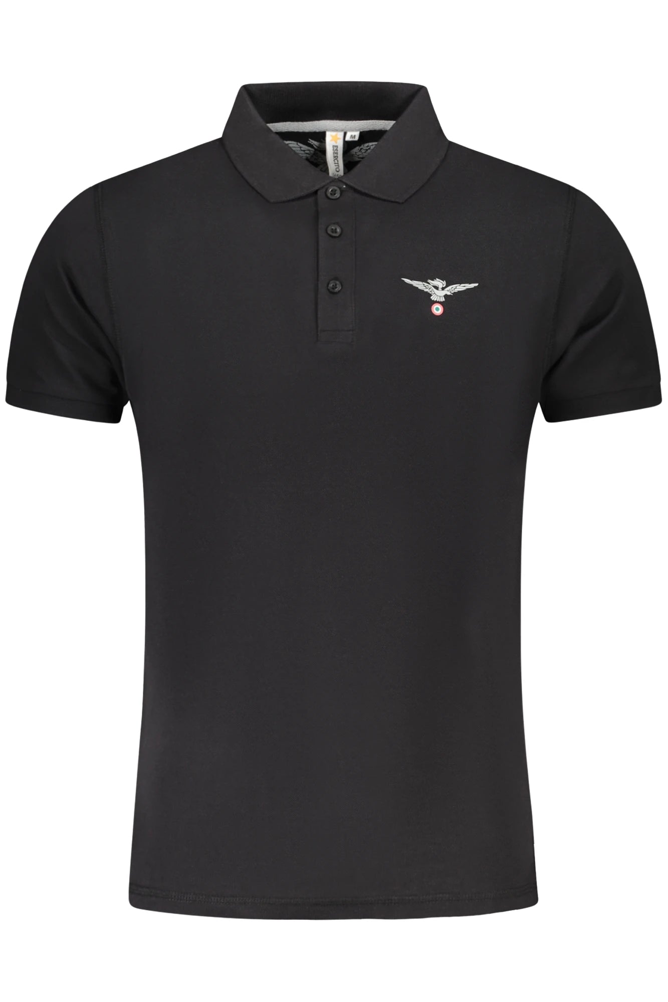 ARMY 1659 BLACK MEN&#39;S SHORT SLEEVE POLO