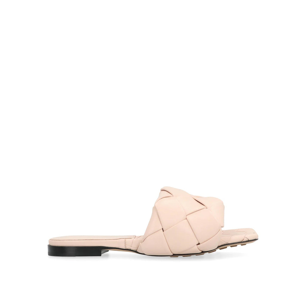 Bottega Veneta  Lido Leather Flat Sandals