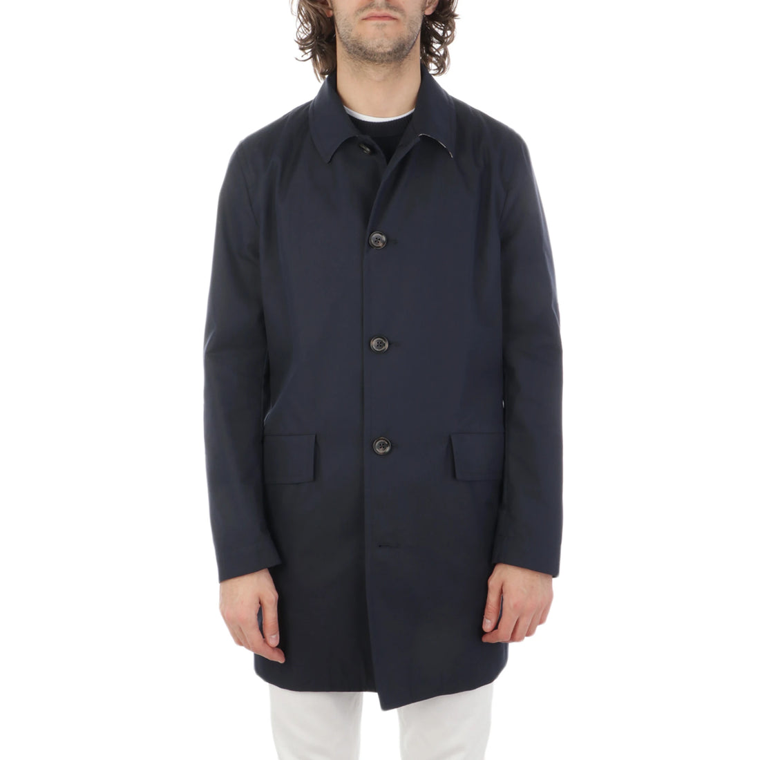 Aquascutum Trench Blue Man