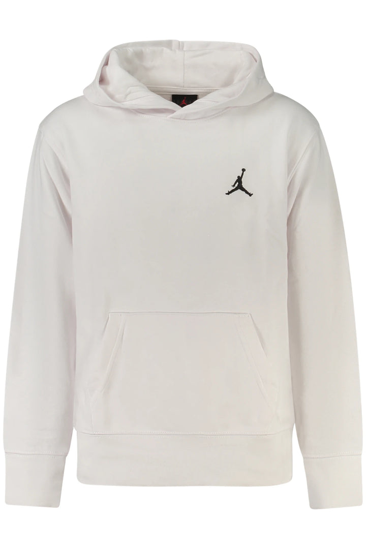 JORDAN MEN&#39;S WHITE ZIP-UP SWEATSHIRT
