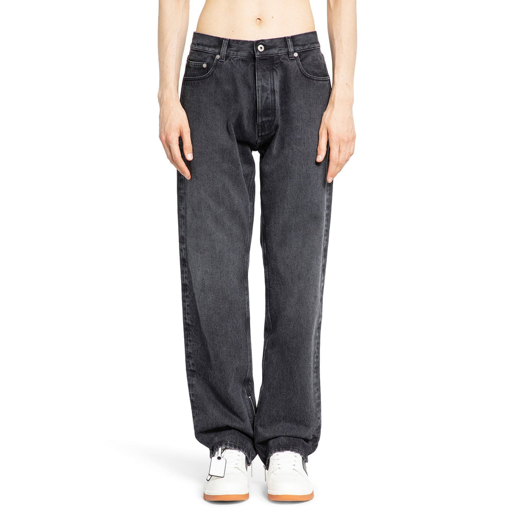 Off-White Washed denim JEANS – Siebentaschen