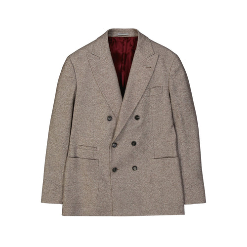 Brunello Cucinelli Double-Breasted Wool Jacket – Siebentaschen