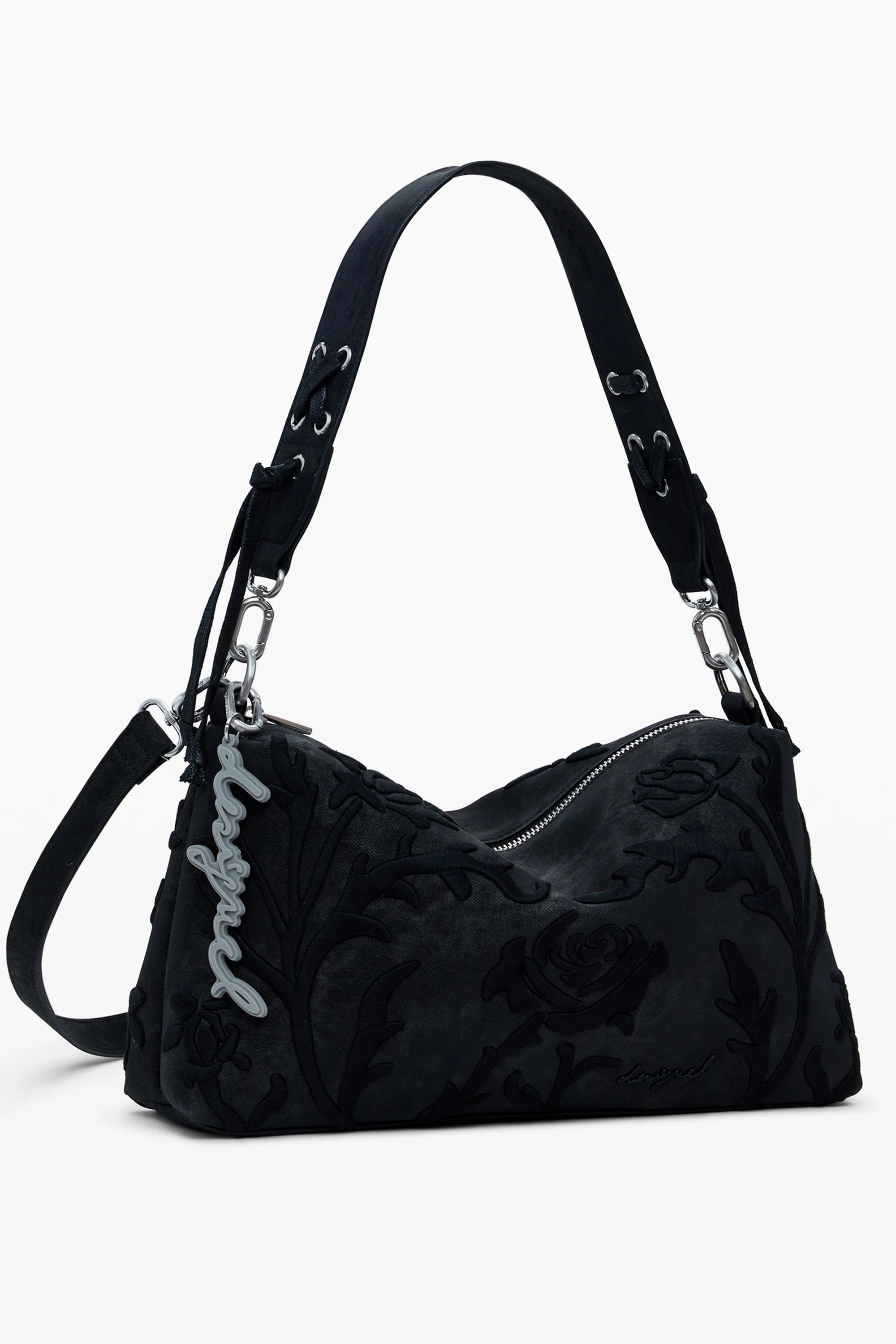 DESIGUAL WOMEN&#39;S BLACK BAG