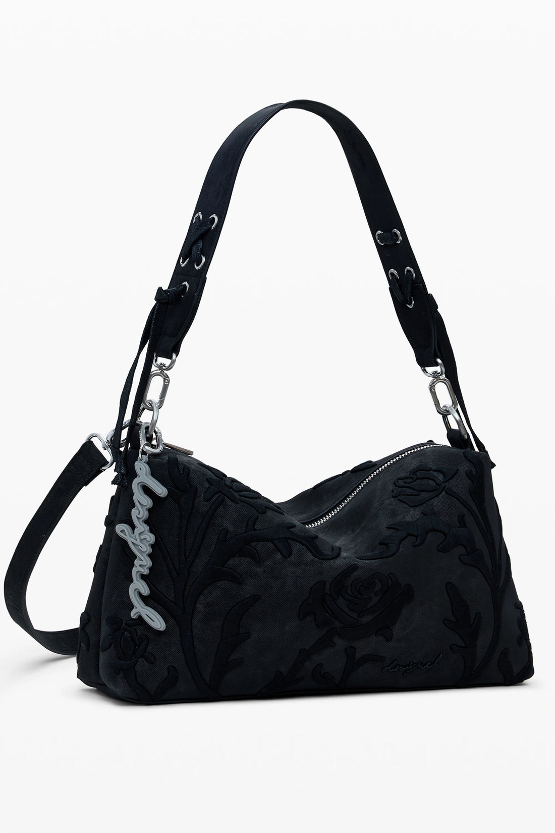 DESIGUAL WOMEN&#39;S BLACK BAG