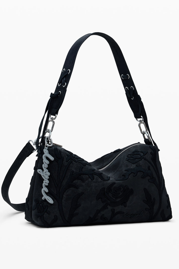 DESIGUAL WOMEN&#39;S BLACK BAG