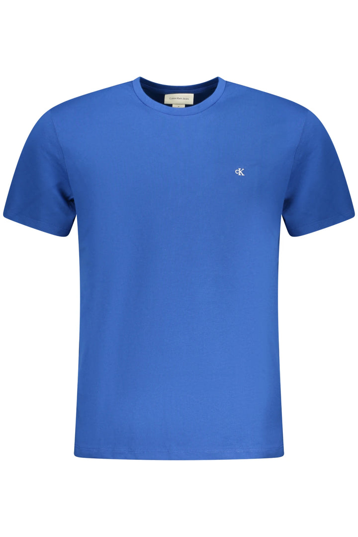 CALVIN KLEIN MEN&#39;S SHORT-SLEEVE T-SHIRT BLUE