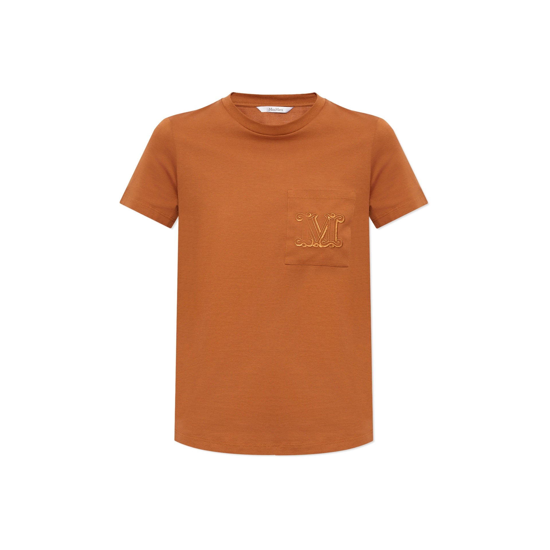 Max Mara 'Papaia' Cotton Logo T-Shirt