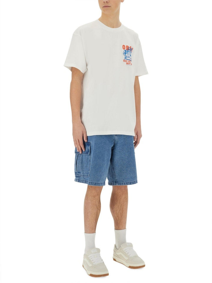 OBEY BAGGY BIGWIG CARGO SHORTS