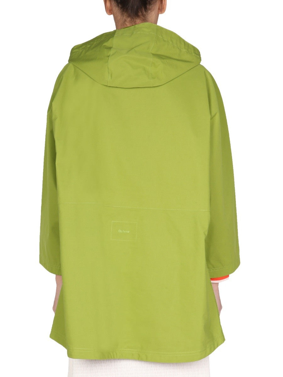 BARBOUR - BARBOUR BY ALEXACHUNG "TONAL PIP" PARKA