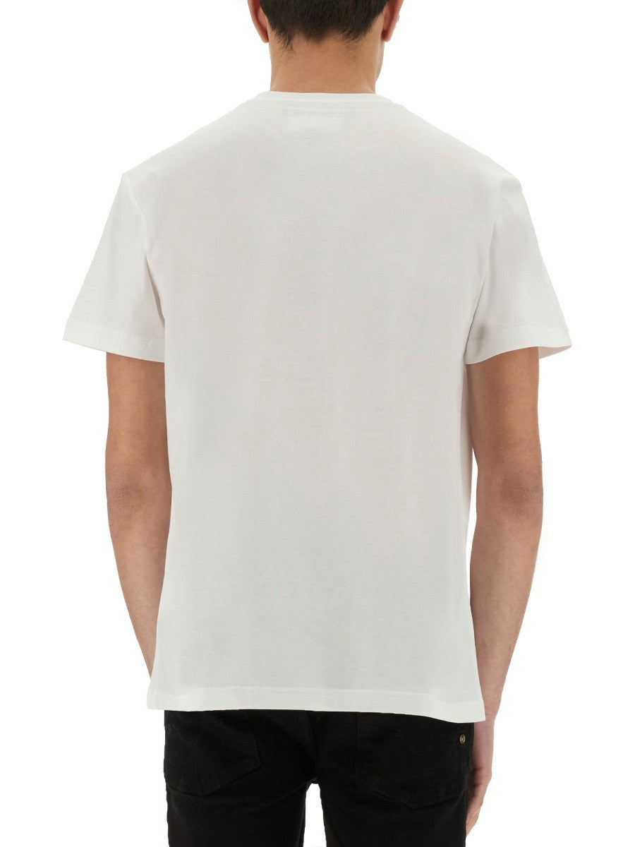 Versace Jeans Couture BAROQUE OUTLINE LOGO T-SHIRT