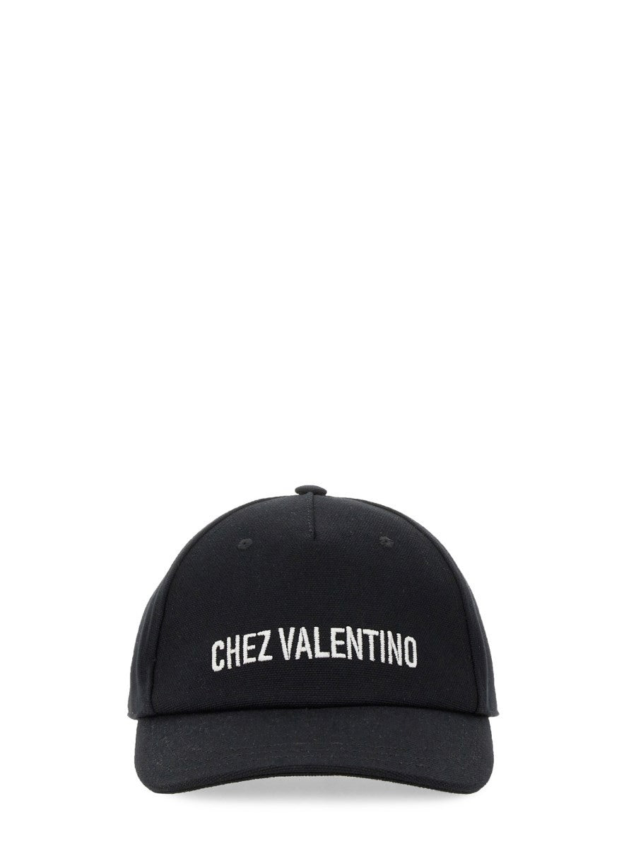 Valentino Garavani BASEBALL CAP WITH EMBROIDERY