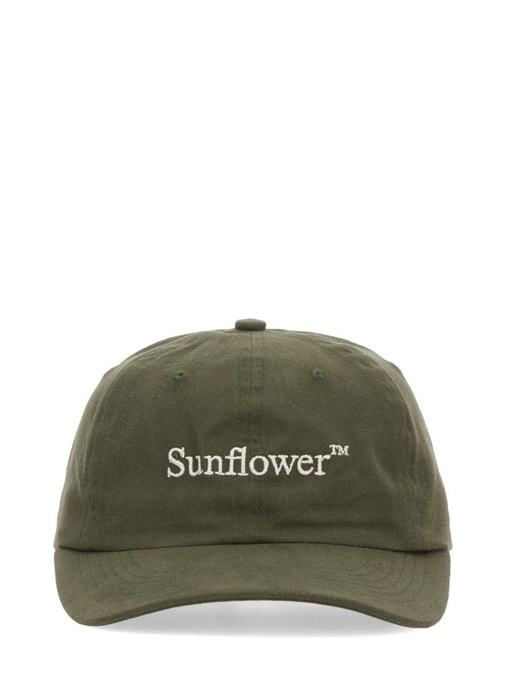 SUNFLOWER BASEBALL HAT WITH LOGO