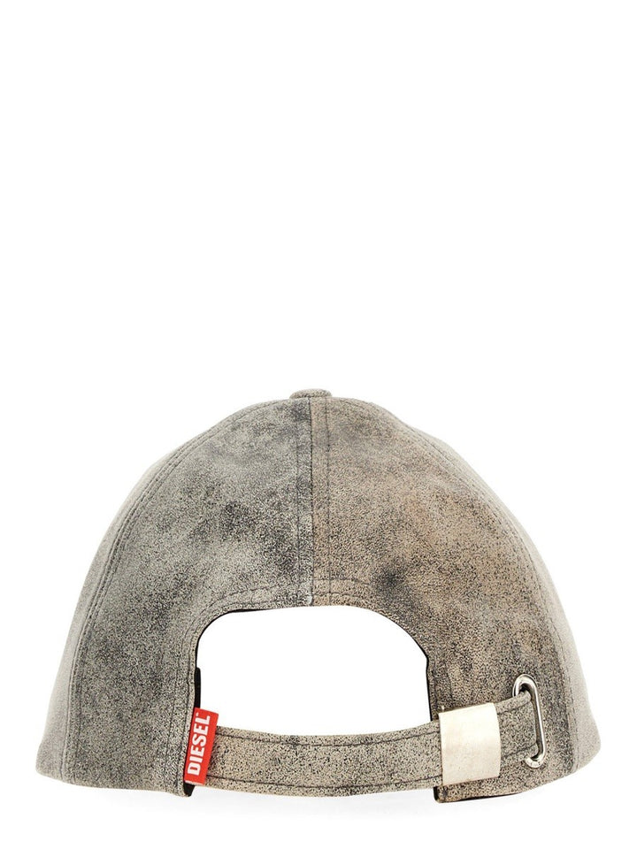 Diesel BASEBALL HAT WITH SPORT STRIPES