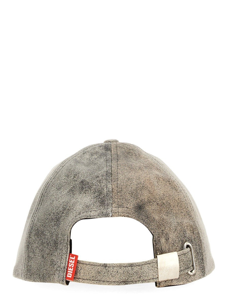 Diesel BASEBALL HAT WITH SPORT STRIPES