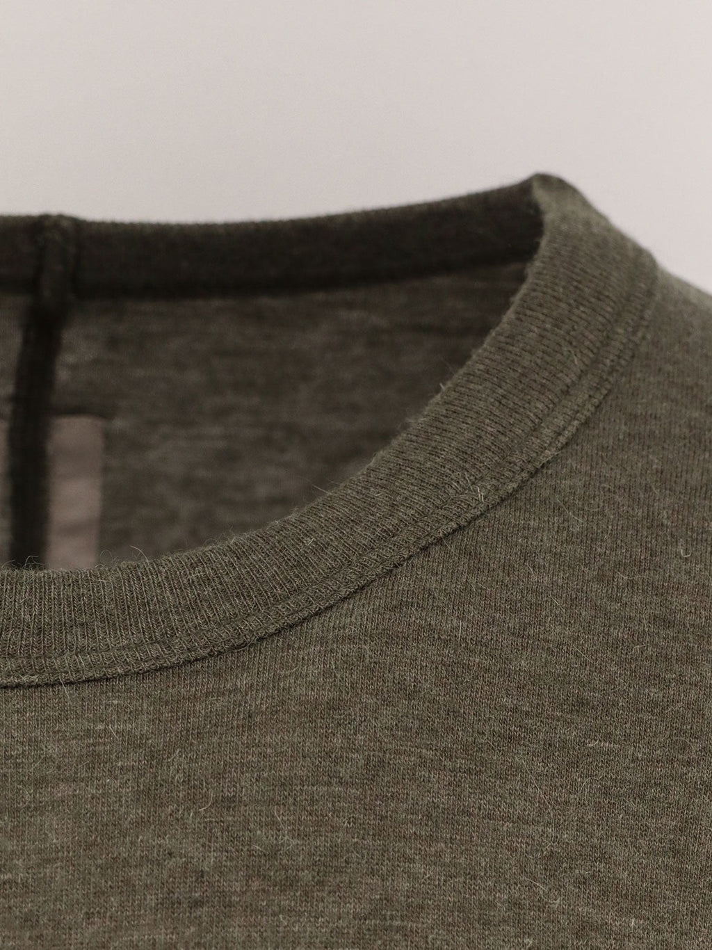 RICK OWENS Basic LS T viscose blend T-shirt