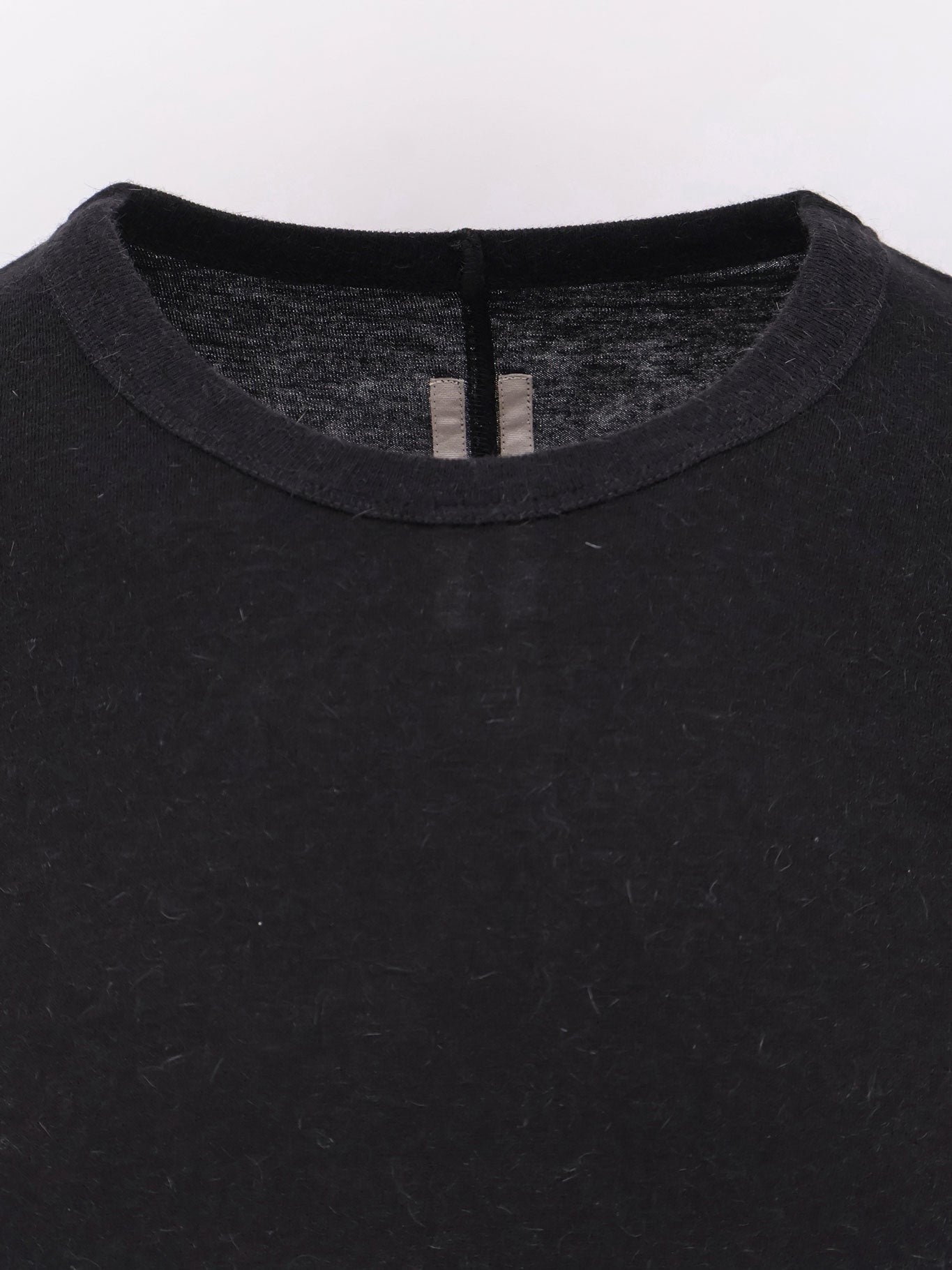 RICK OWENS Basic LS T viscose blend T-shirt