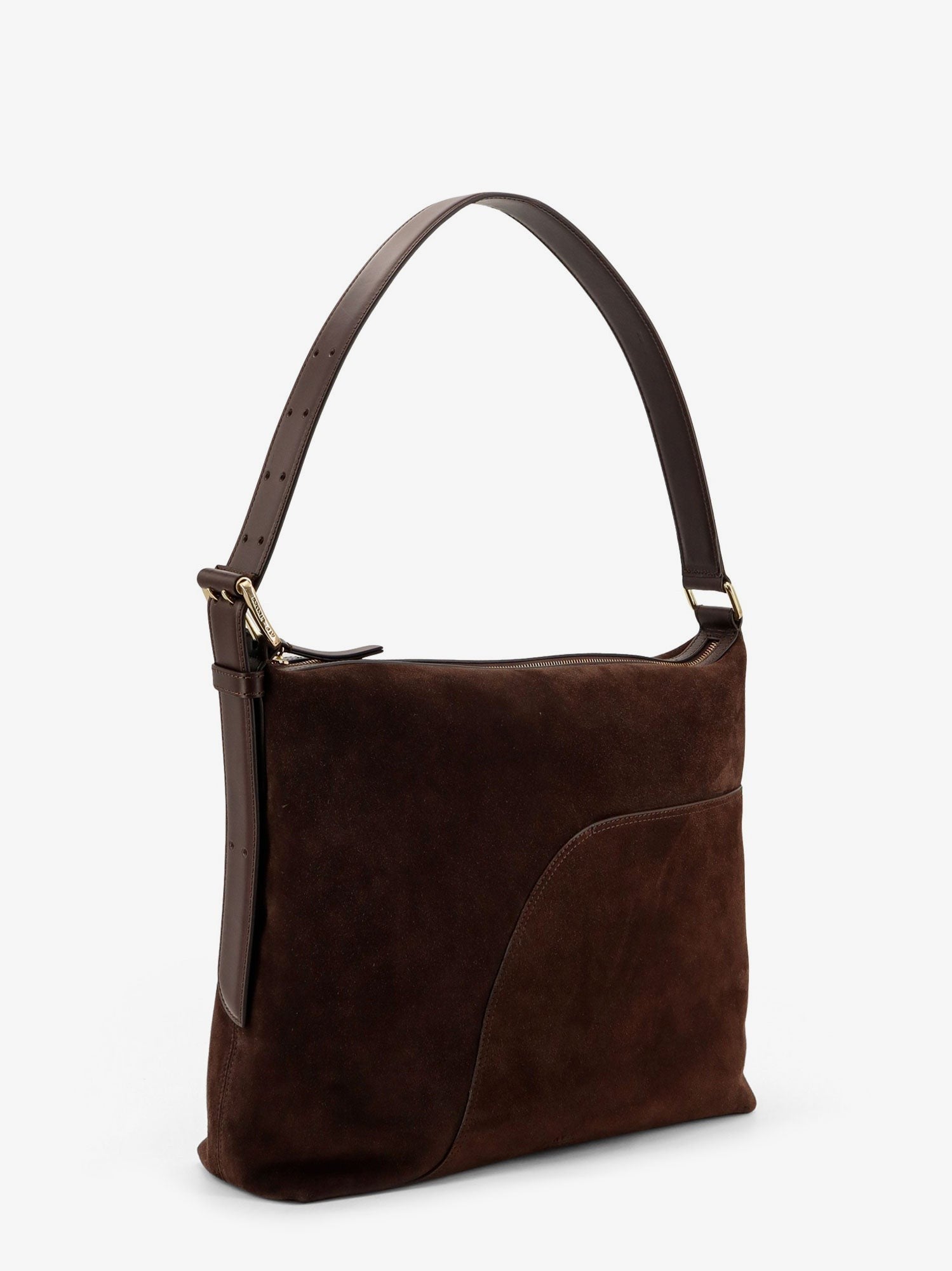 ATP ATELIER Bassano suede shoulder bag