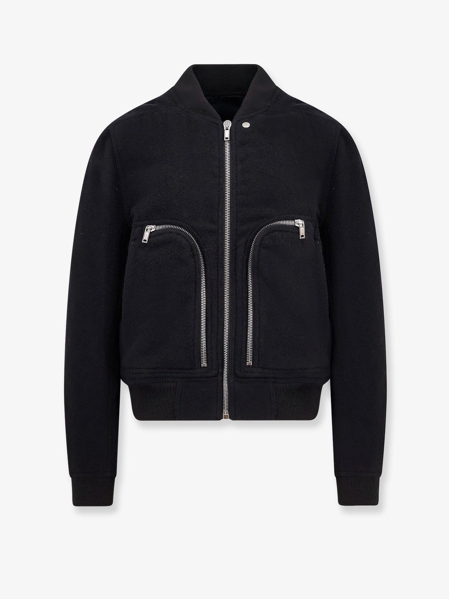 RICK OWENS Bauhaus Flight virgin wool bomber
