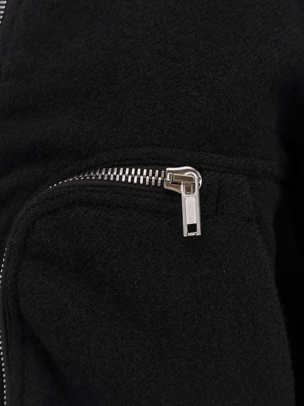 RICK OWENS Bauhaus Flight virgin wool bomber