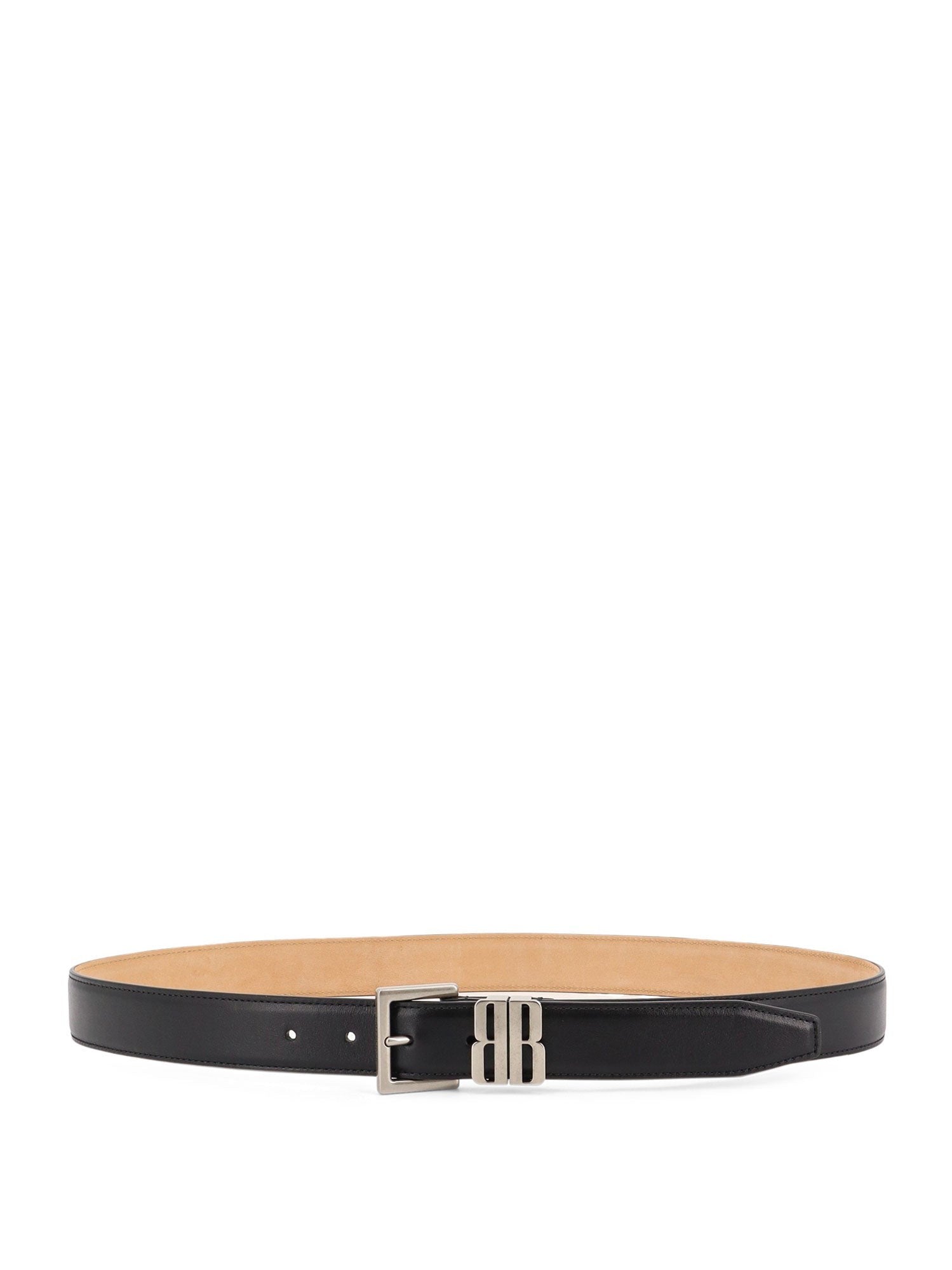 Balenciaga BB Edit leather belt