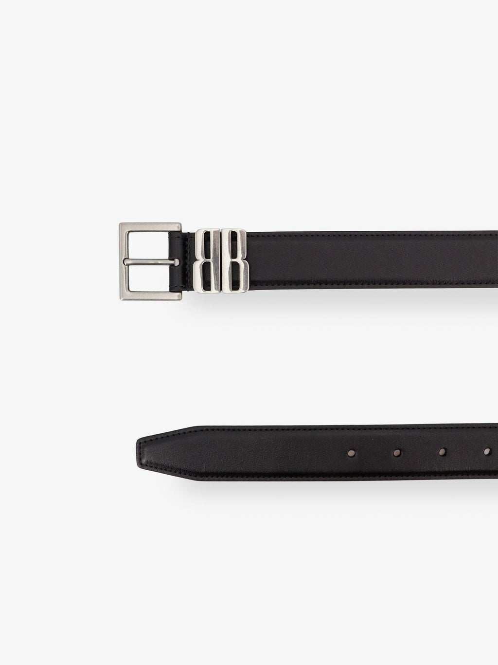 Balenciaga BB Edit leather belt