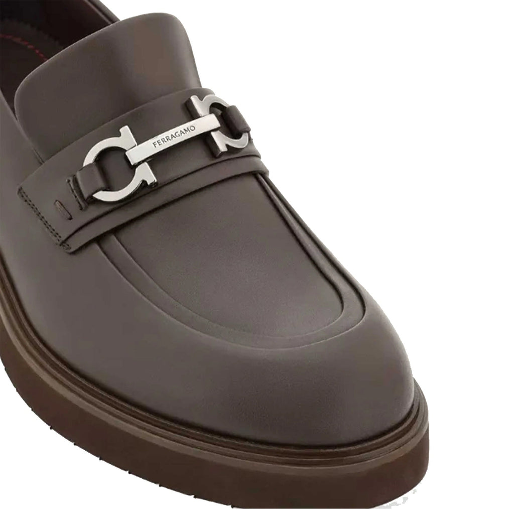 SALVATORE FERRAGAMO Fiorello Leather loafers